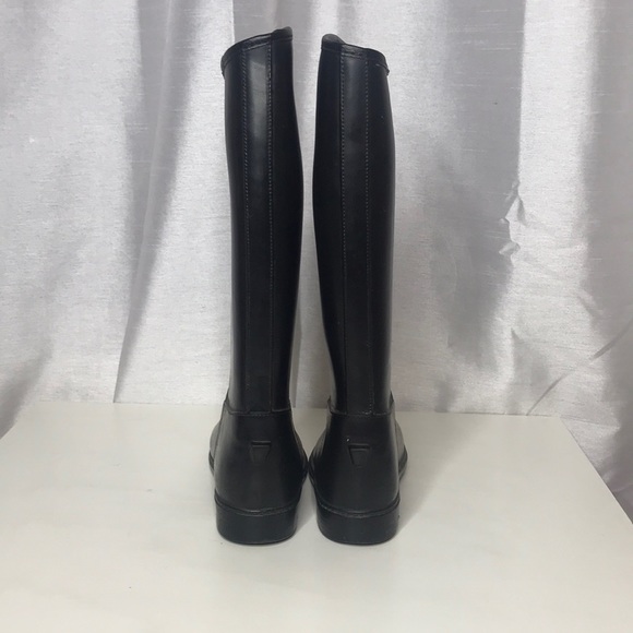 Dafna 8001 Tall Black Riding Boots Made in Israel - Picture 4 of 8
